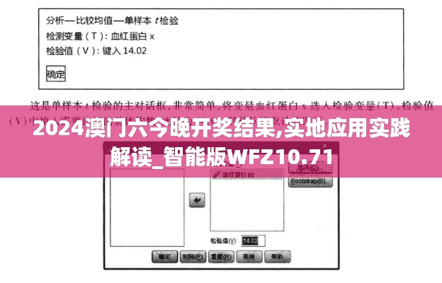 2024澳门六今晚开奖结果,实地应用实践解读_智能版WFZ10.71