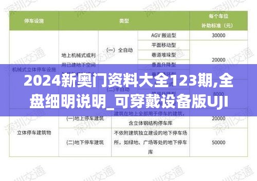 2024新奥门资料大全123期,全盘细明说明_可穿戴设备版UJI19.31