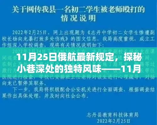 探秘小巷深处的独特风味，俄航最新规定下的意外惊喜之旅