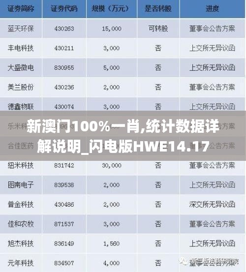 新澳门100%一肖,统计数据详解说明_闪电版HWE14.17