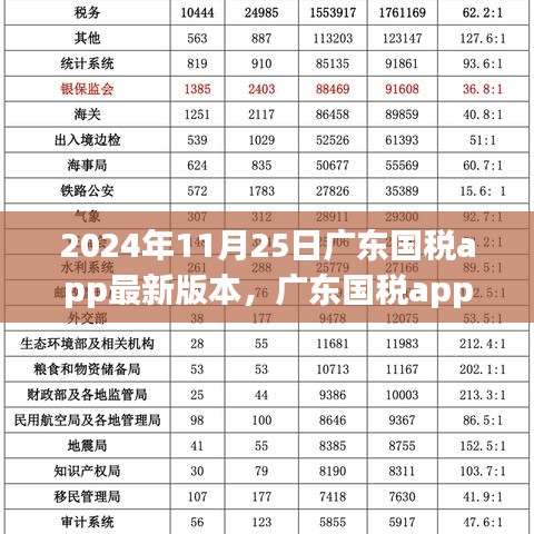 广东国税app最新版，变革先锋，时代见证者（2024年11月25日）