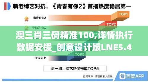 澳三肖三码精准100,详情执行数据安援_创意设计版LNE5.40