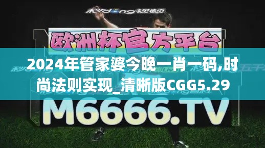 2024年管家婆今晚一肖一码,时尚法则实现_清晰版CGG5.29