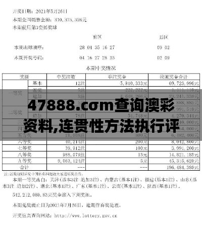 47888.cσm查询澳彩资料,连贯性方法执行评估_艺术版STK5.89