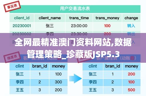 全网最精准澳门资料网站,数据管理策略_珍藏版JSP5.3