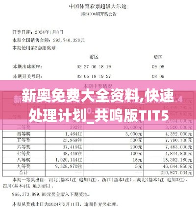 新奥免费大全资料,快速处理计划_共鸣版TIT5.32