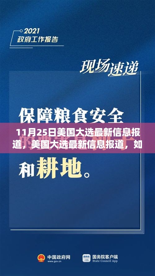 美国大选最新动态解读指南，如何获取并分析解读11月25日大选信息（初学者与进阶用户必备）