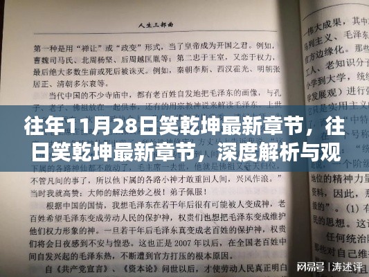 深度解析与观点阐述，往年11月28日笑乾坤最新章节回顾与阐述