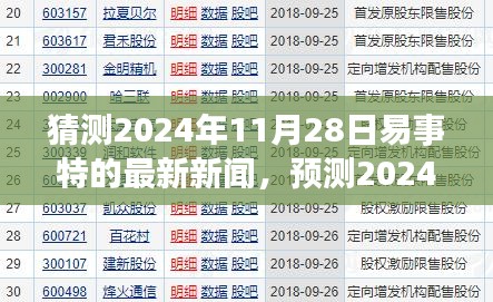 2024年易事特最新动态预测与新闻动向探索