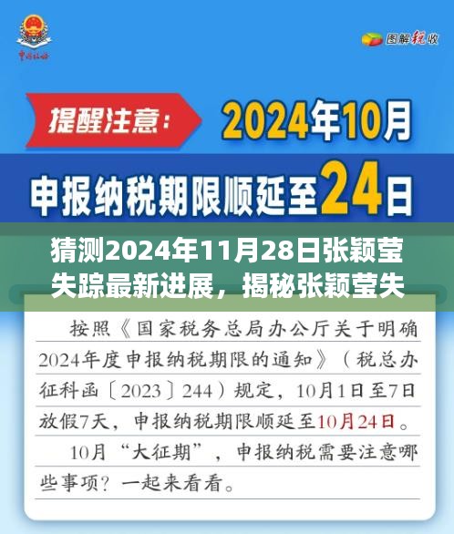 揭秘张颖莹失踪事件最新进展，追踪与搜寻行动持续进行中（最新猜测）