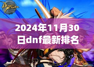 2024年DNF最新排名荣耀揭晓，游戏巅峰之战的荣耀榜单