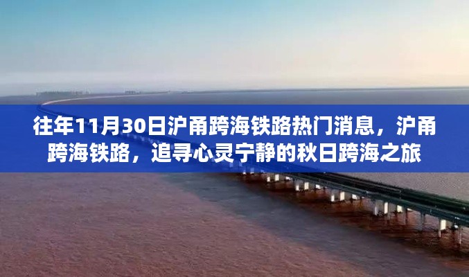 沪甬跨海铁路，追寻心灵宁静的秋日跨海之旅热门消息揭秘