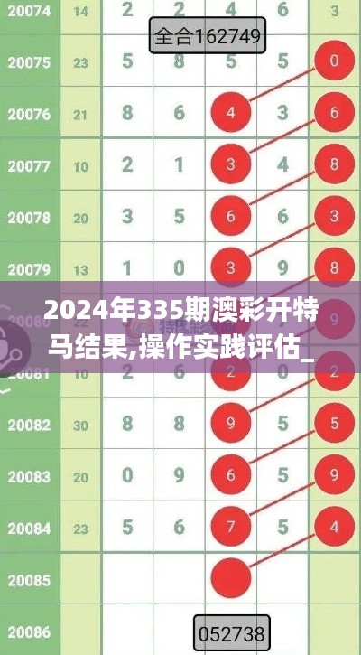 2024年335期澳彩开特马结果,操作实践评估_ZIT96.253安全版