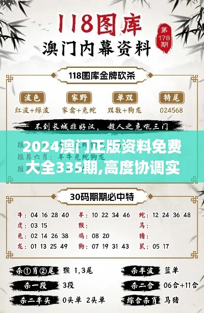 2024澳门正版资料免费大全335期,高度协调实施_XGX63.346学习版