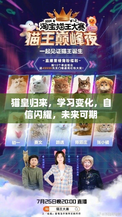 猫皇归来，学习成长，自信照耀未来