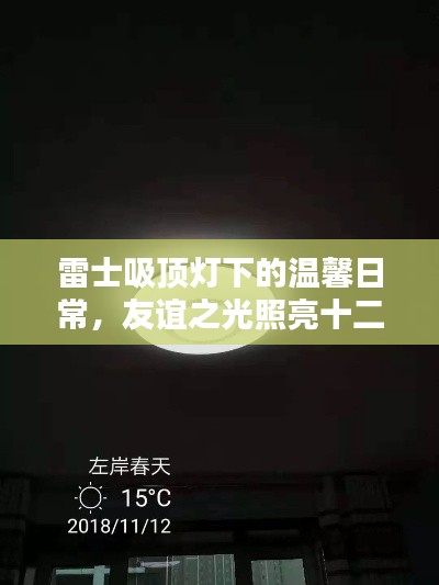 雷士吸顶灯下的友谊之光，温馨日常照亮十二月