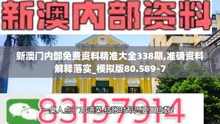 新澳门内部免费资料精准大全338期,准确资料解释落实_模拟版80.589-7