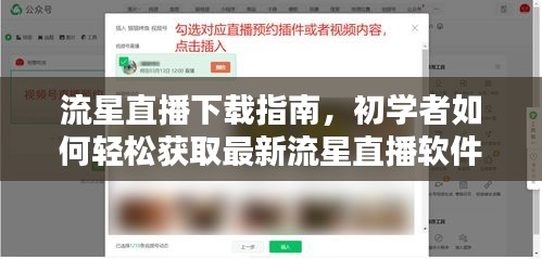 流星直播下载全攻略，初学者与进阶用户必备指南