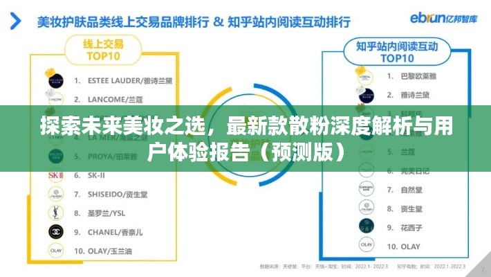 最新款散粉深度解析，探索未来美妆之选的用户体验报告（预测版）