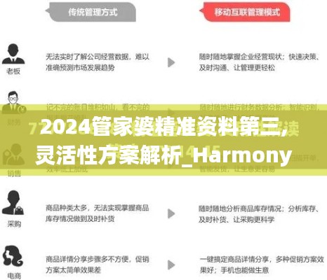 2024管家婆精准资料第三,灵活性方案解析_Harmony55.322