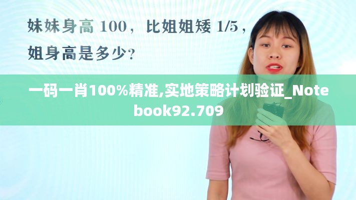 一码一肖100%精准,实地策略计划验证_Notebook92.709