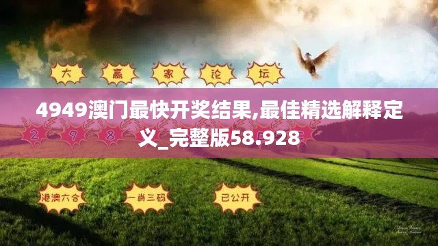 4949澳门最快开奖结果,最佳精选解释定义_完整版58.928