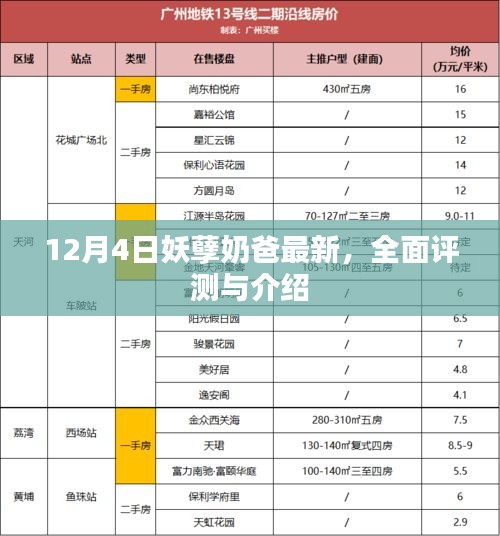 12月4日妖孽奶爸全新评测与介绍