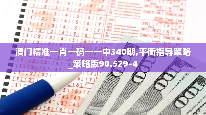 澳门精准一肖一码一一中340期,平衡指导策略_策略版90.529-4