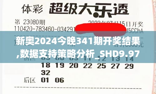 新奥2024今晚341期开奖结果,数据支持策略分析_SHD9.977