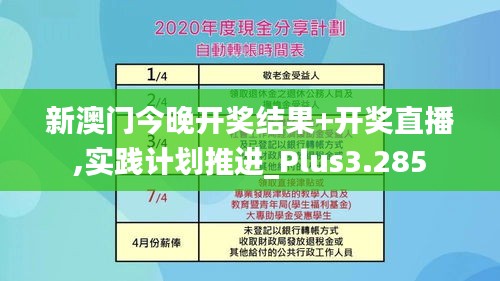 新澳门今晚开奖结果+开奖直播,实践计划推进_Plus3.285