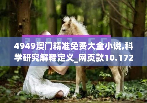 4949澳门精准免费大全小说,科学研究解释定义_网页款10.172