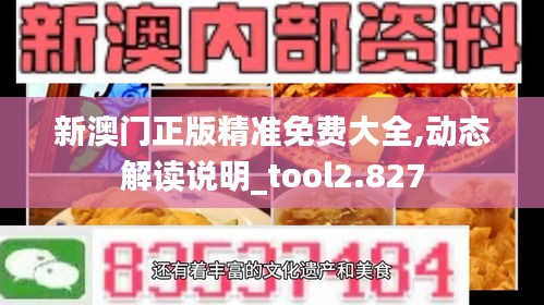 新澳门正版精准免费大全,动态解读说明_tool2.827