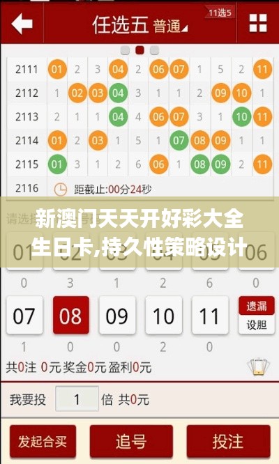 新澳门天天开好彩大全生日卡,持久性策略设计_Advance6.570