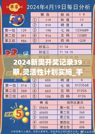 2024新奥开奖记录39期,灵活性计划实施_手游版18.658