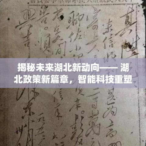 揭秘湖北未来新动向，智能科技重塑生活，政策新篇章展望与高科技产品体验之旅（2024）