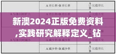 新澳2024正版免费资料,实践研究解释定义_钻石版14.745