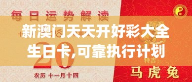 新澳门天天开好彩大全生日卡,可靠执行计划_尊贵版4.527