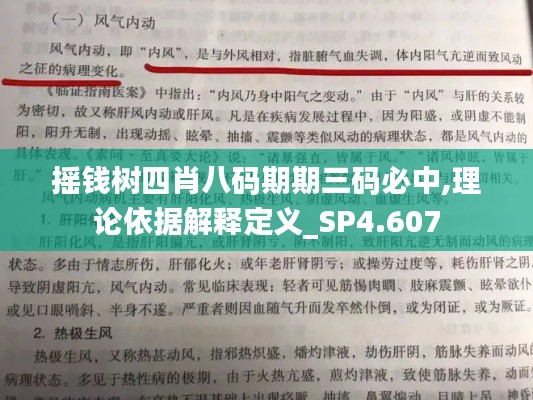 摇钱树四肖八码期期三码必中,理论依据解释定义_SP4.607