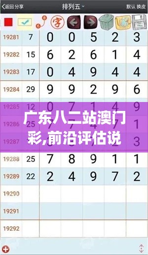 广东八二站澳门彩,前沿评估说明_体验版4.864