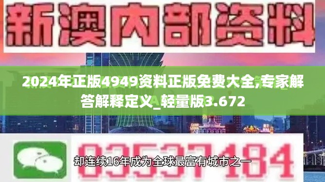 2024年正版4949资料正版免费大全,专家解答解释定义_轻量版3.672