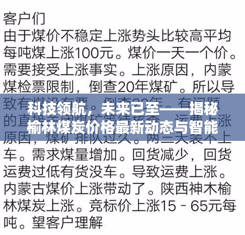 科技领航未来已至，榆林煤炭价格最新动态与智能体验揭秘