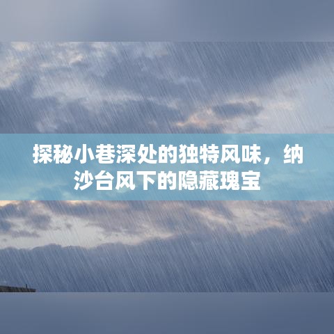 纳沙台风下的小巷瑰宝，独特风味探秘