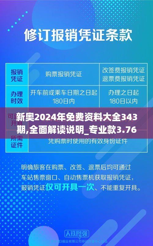 新奥2024年免费资料大全343期,全面解读说明_专业款3.760