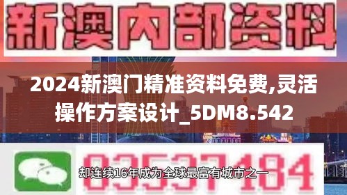 2024新澳门精准资料免费,灵活操作方案设计_5DM8.542