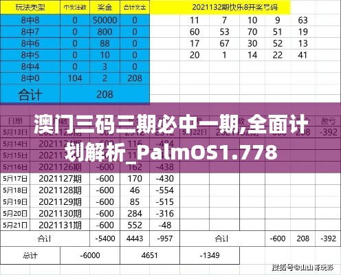 澳门三码三期必中一期,全面计划解析_PalmOS1.778