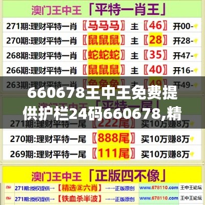 660678王中王免费提供护栏24码660678,精准实施步骤_顶级版1.892