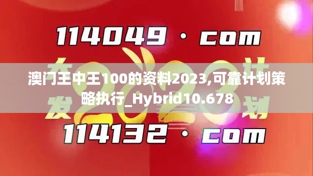 澳门王中王100的资料2023,可靠计划策略执行_Hybrid10.678