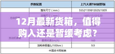 12月最新货箱购买指南，值得购入还是暂缓观望？