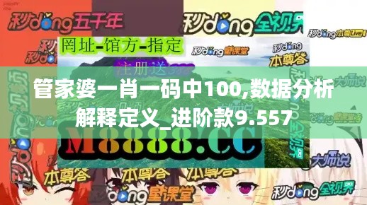 管家婆一肖一码中100,数据分析解释定义_进阶款9.557