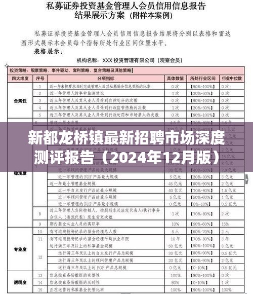 新都龙桥镇招聘市场深度测评报告（最新报告，附详细分析）